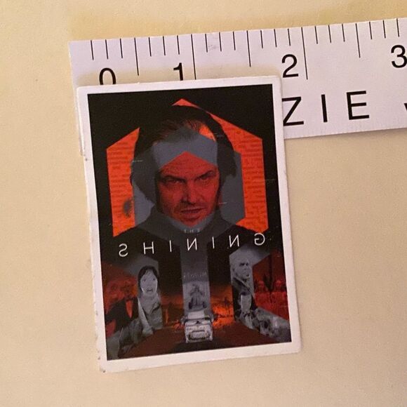 THE SHINING Sticker Pack of 2 Evil Twins + Here’s Johnny NEW Rare Collectible - Picture 9 of 14